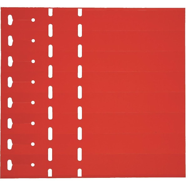 Gardenware Strip, 0.7 H x 8.5 W, 2.35 Dia., Red, 1000 PK S1BXUPL-R - main